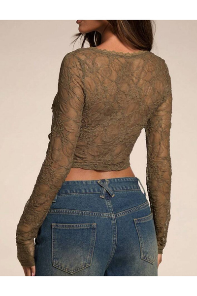 Sheya Shein BAE blouse, khaki