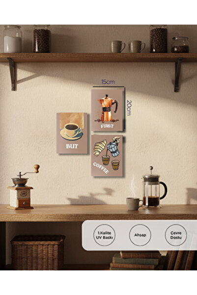 Point Shop Kahve Köşesi Tablo 20x15 Çerçevesiz