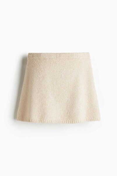 H&M Knitted mini skirt