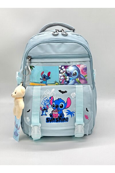 Çınka Bags Korean Style Girls' School Backpack Set with Accessories, Thermal Nutrition and Pen Holder