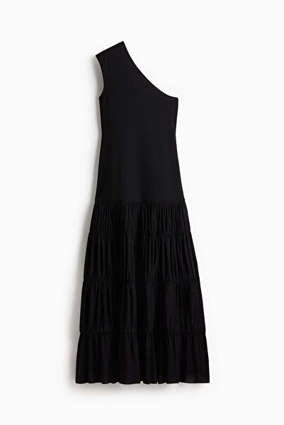 H&M Long one-shoulder dress