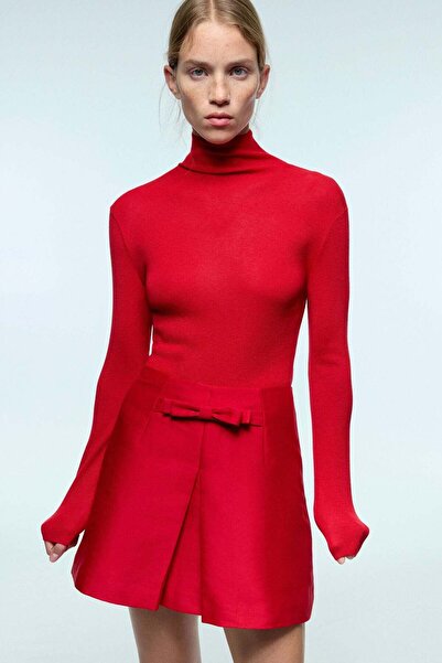 H&M Bow-front mini skirt