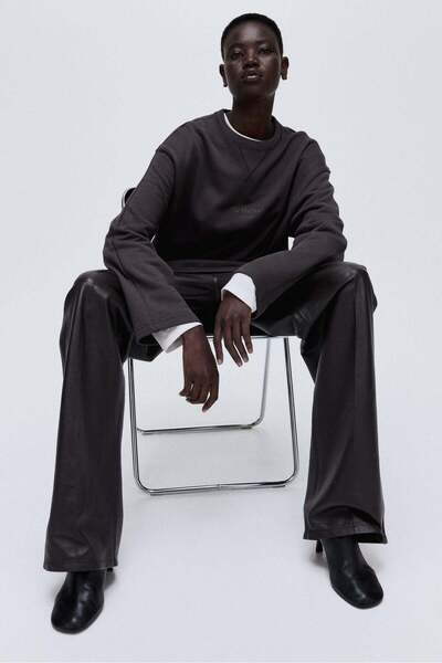 H&M Text-motif sweatshirt