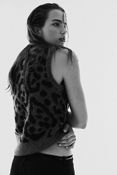 H&M Jacquard-knit sweater vest