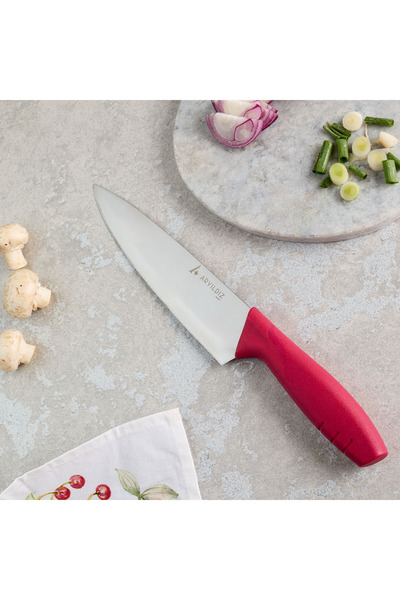 Aryıldız Primo Şef Bıçağı Bordo 19 cm