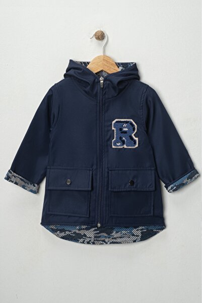 Seramis معطف للأولاد بغطاء رأس - معطف واق من المطر – تصميم أنيق وواقي مقاوم ل...