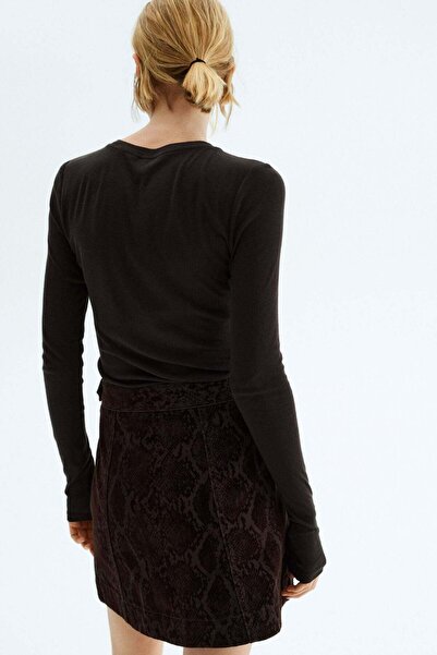 H&M Denim mini skirt