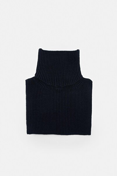 Pull & Bear Fermuarlı örgü yaka