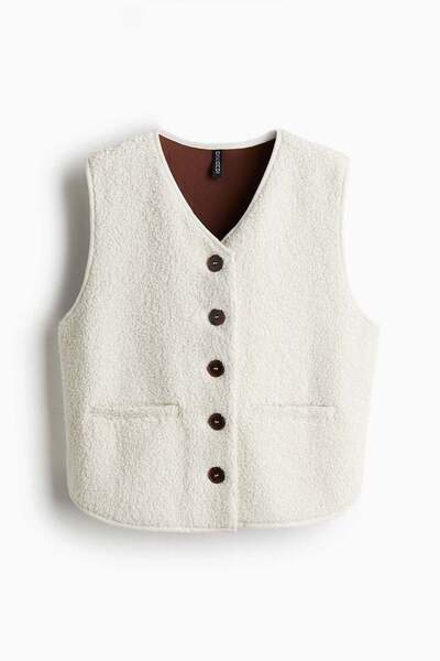H&M Teddy gilet