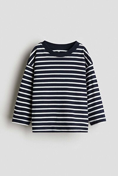 H&M Long-sleeved cotton T-shirt