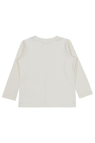 Civil Girls Basic 2-5 Years Old Sweatshirt - Ecru 2-3 Years Old