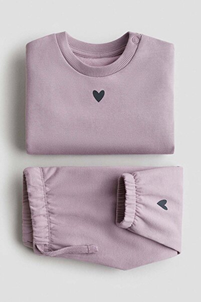 H&M 2-piece sweatshirt set
