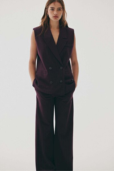 H&M Linen-blend waistcoat