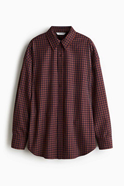 H&M Pleated shirt