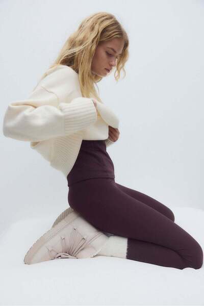 H&M Sports fleece leggings with SoftMove™