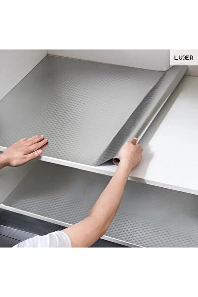 LUXER Folie Autoadeziva Pentru Protectie Mobila de Bucatarie, Rafturi sau Blat, Dimensiuni 200x40cm