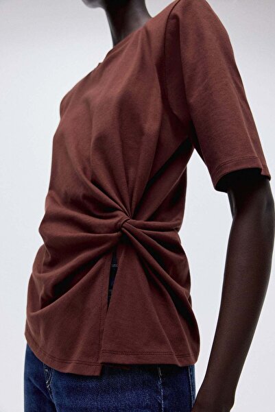 H&M Twist-detail T-shirt