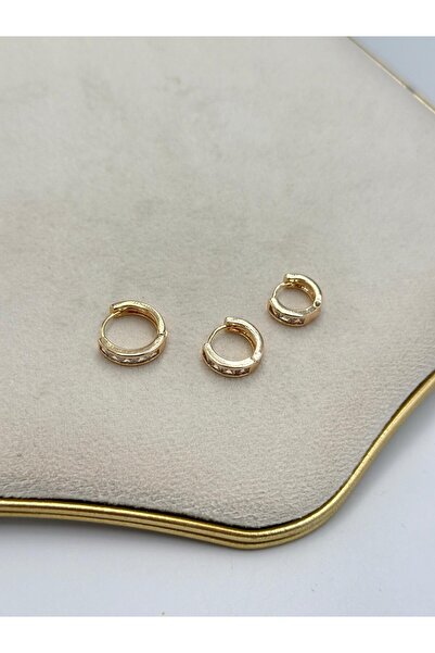 MyladyAccessoriess Baget Stone Set Earrings (Steel)