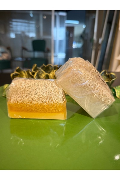 Bursa Home 2-Pack of Pumpkin Fiber Soap