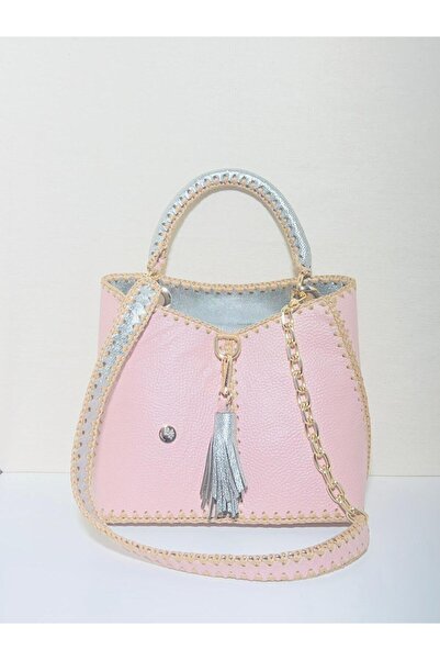 Marinca Peliccia Hakiki Gerçek Deri Omuz Kol Çantası