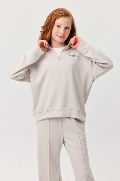 PAULMARK Κοριτσίστικο μπλουζάκι με λεπτομέρεια στο γιακά