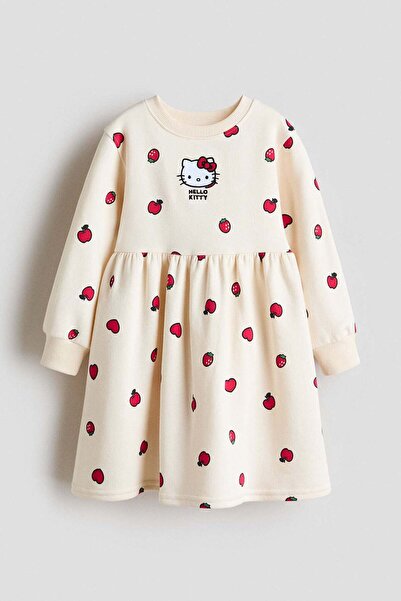 H&M Printed sweatshirt dress