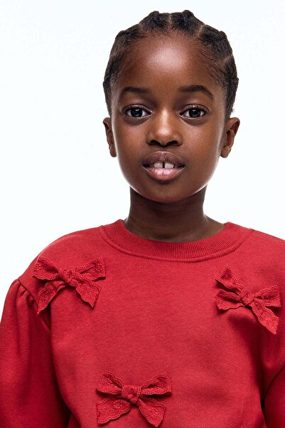 H&M Appliquéd brushed-inside sweatshirt