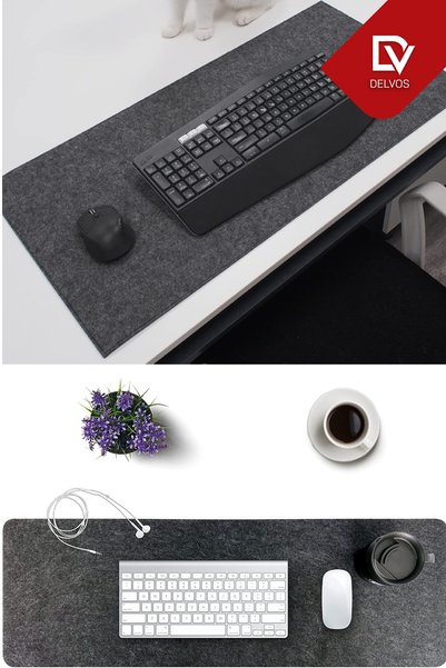 Fotografyabaskı Kaliteli Keçe Çalışma Masası Düzenleme Ve Oyuncu Mouse Pedi Masa Üstü Düzenleyici 50x100 Cm