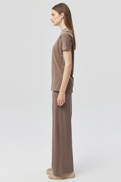 PAULMARK Γυναικείο Πλεκτό Παντελόνι Λεπτό F κοτλέ