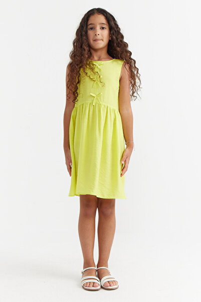 PAULMARK Rochie pentru fetiță cu detaliu de panglică