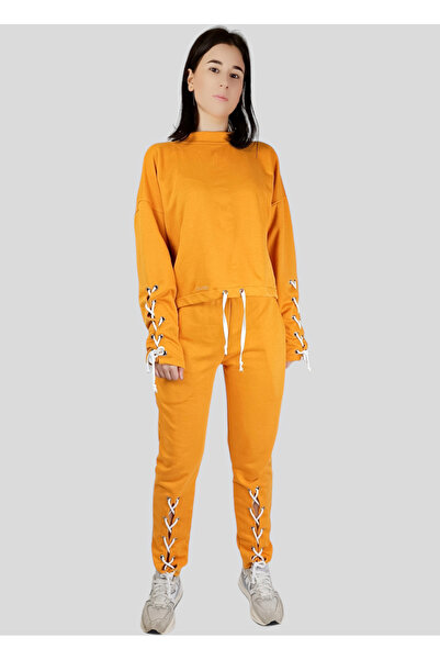 celevri Cool tracksuit with eyelets, made of 100% premium cotton, for women