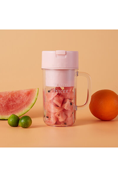 Zen Store خلاط عصير كهربائي محمول آمن بقدرة 55 وات وسعة 320 مل مع منفذ USB صغير