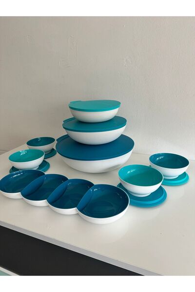 Tupperware berrak set 3.5lt,1.5lt,740ml,berrak cerezlik ve 4adet kase
