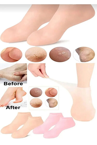 Vitastyle SİLİKON JEL AYAK NEMLENDİRİCİ ÇORAP