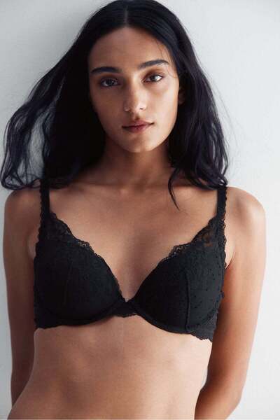 H&M Lace super push-up bra