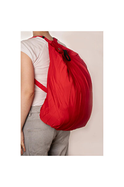 CT STONES Red Foldable Travel Bag