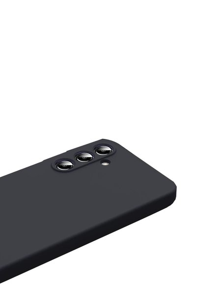 mrtglass Samsung Galaxy S25 Fe Case First Silicone Cover - Black