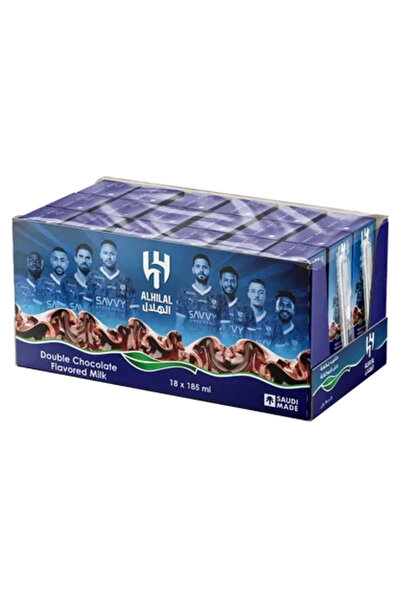 Nadec Al Hilal Double Chocolate Flavored Milk 18 pcs 185 ml