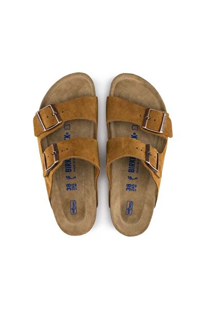 Birkenstock Arizona Soft Footbed Suede Leather - Mink