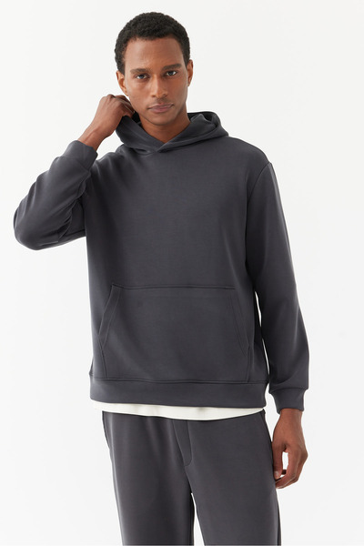 PAULMARK Ανδρικό μπλουζάκι με κουκούλα