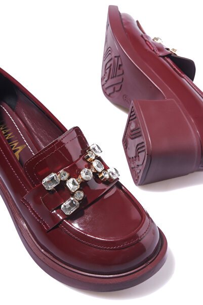 Cananın Pabuçları НОВ 2103 Мокасини с каменни детайли