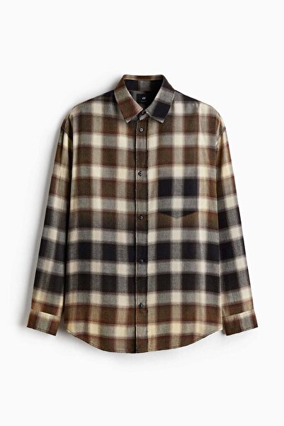 H&M Relaxed Fit Cotton-blend shirt