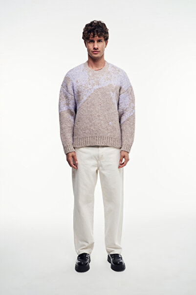 2512 Clothing Soft Textured Oversized Sweater