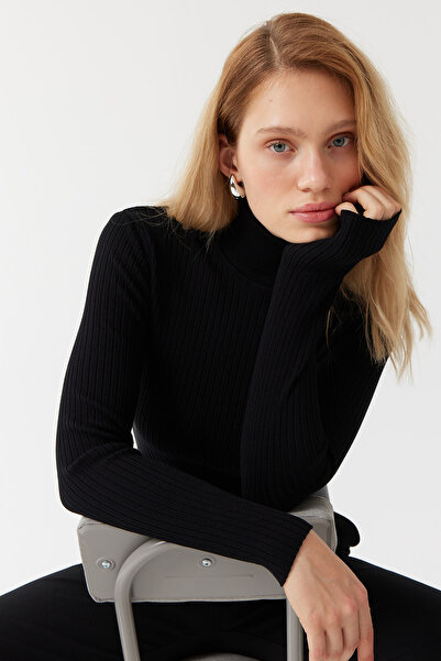 PAULMARK Women's Turtleneck Knitwear Sweater