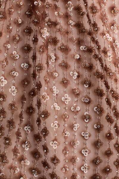 H&M Sequined mesh top