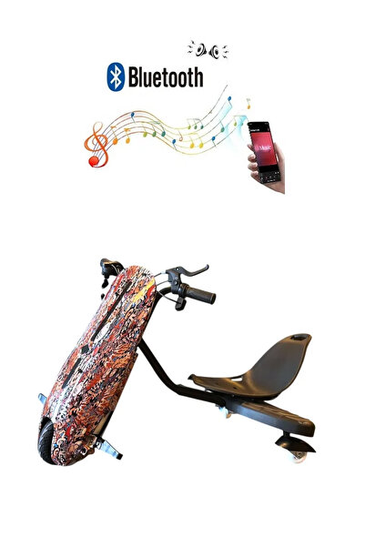 CityMate Drift Car Elektrikli Kaykay Bluetooth Dirift Kar Hoverboard Scooter Ledli D07