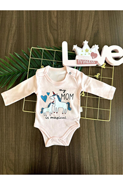 Micii Ștrumfi Body pentru bebeluși cu unicorn magic