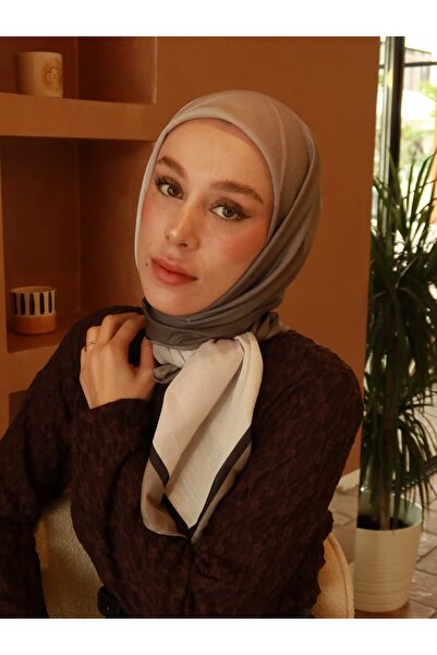 Modakaşmir Κασκόλ Λίνα με σχέδιο Θάλυα