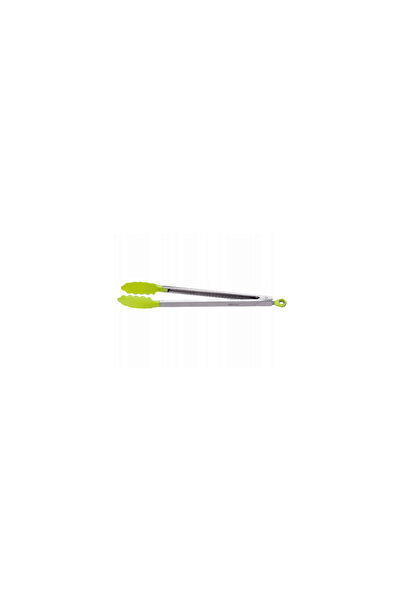 Kinghoff Kitchen tongs, stainless steel-silicone, green,