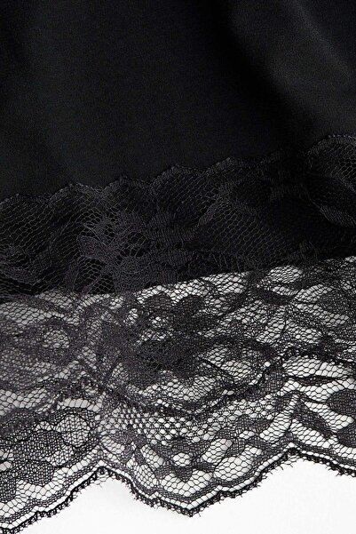 H&M Lace-trimmed strappy top